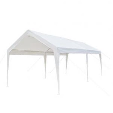 10 X 20 Carport Car Canopy Versatile Shelter Car Shed With Foot