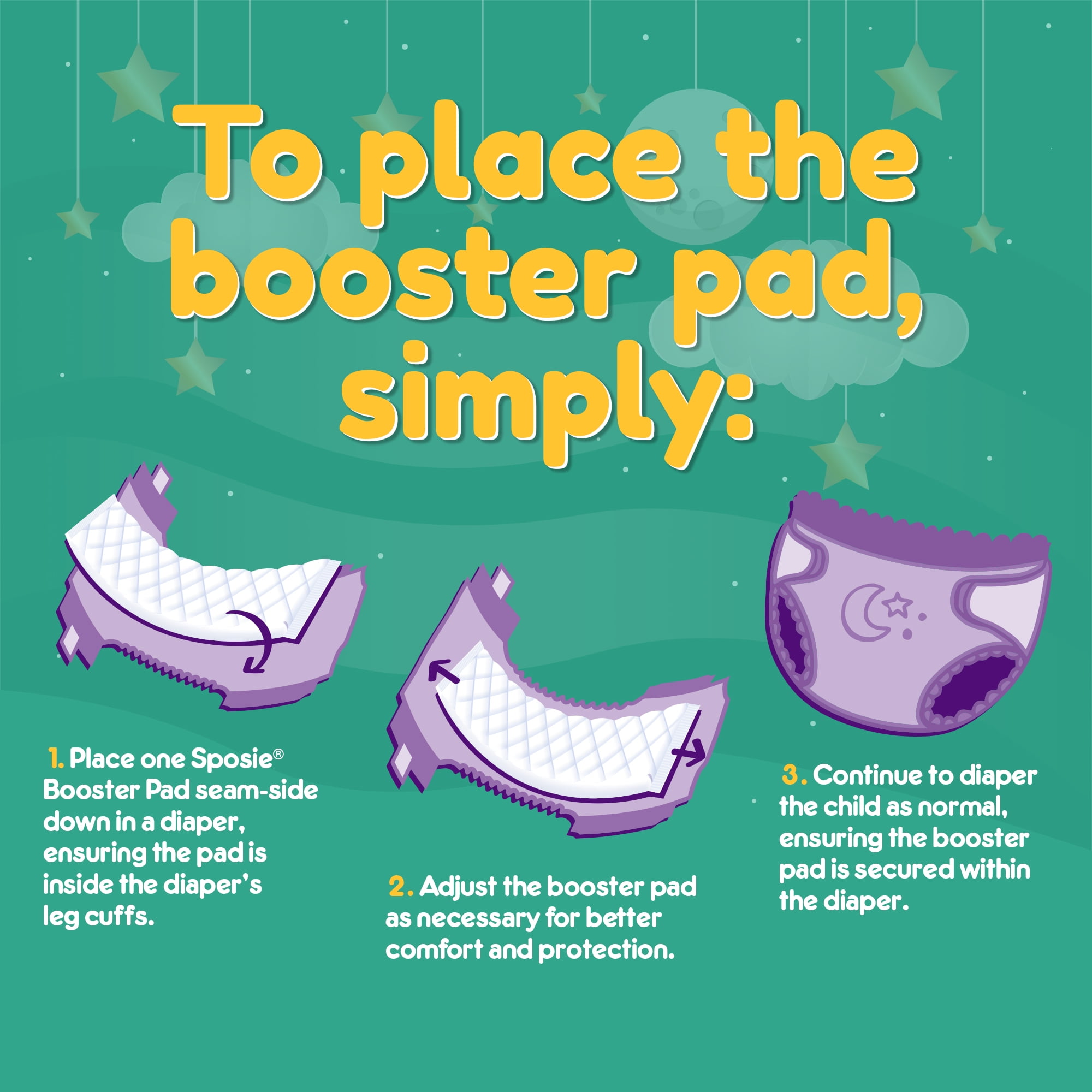 booster pads for diapers
