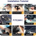 thumbnail image 3 of Fitcamx 4K Dash Cam for 2025 2026 Toyota Camry, OEM Factory Look WiFi Car Camera, Night Vision, 64GB Card, 3 of 6