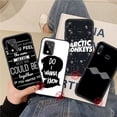 thumbnail image 3 of Para Samsung A42 5G A51 A52 4G 5G A71 A72 A81 A82 A91 Quantum 2 M20 Funda Blanda arctic monkeys Multi, 3 of 4