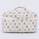 thumbnail image 4 of Lindo Bolso Maquillaje Floral Acolchado Algodón Vintage Cosméticos para Mujeres (L), 4 of 9