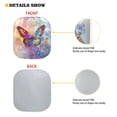 thumbnail image 2 of Jeiento Butterfly Car Windshield Sun Shade for Women Foldable Car Sun Visor for SUV Trunk Van Car Accessories Interior Set Sunvisor Cover 2 Pack Automotive Windshield Sunshades, 2 of 7