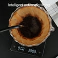 thumbnail image 6 of GJX 2026 New Mini Coffee Scale with Dual Timing Modes 3Kg/0.5G Accurate Scale Rechargeable Digital Kitchen Scale for Espresso and Pour-Over Coffee, 6 of 6