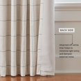 thumbnail image 4 of Cortina de ventana Elrene Home Fashions Brighton 52 x 108 cm, color gris, 4 of 7