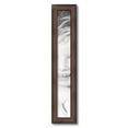 thumbnail image 2 of ArtToFrames 4" x 29" Honors Mahogany with Black Picture Frame, 4x29 inch Brown Wood Poster Frame (WOM-5154), 2 of 7