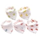 thumbnail image 1 of 5pcs Soft Cotton Saliva Towels for Feeding – Absorbent Bibs for Watermelon, Banana, Kiwi, Pineapple, Strawberry, 1 of 3