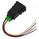 thumbnail image 3 of Interruptor de botón para Toyota, botón pulsador de 4 polos de 12 V para botón pulsador Toyota Valor inmejorable, 3 of 10