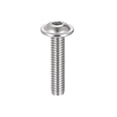 thumbnail image 4 of Unique Bargains M6 x 25mm 304 Stainless Steel Flanged Button Head Socket Cap Screws 20 Pack, 4 of 5