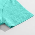 thumbnail image 6 of SGFCWSX Boys 2 Piece Athletic Outfits Summer Quick Dry Short Sleeve T Shirt Shorts Sports Set for Teens Green Size 13, 6 of 9