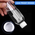 thumbnail image 4 of 4 Pack 3.4 Oz (100ml) Clear Plastic Shot Bottles with caps - Travel Bottles for Health, Immunity, Wellness, Samples - Perfect for Ginger Juice & Personal Care on the Go, 4 of 6