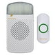 thumbnail image 1 of Kit de timbre inalámbrico Safeguard Supply - Timbre enchufable de alcance de 1000' Ideal como timbre para personas con discapacidad auditiva y timbre para sordos - Disponible ajuste de volumen de 95 d, 1 of 5