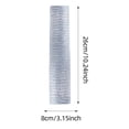 thumbnail image 3 of 10 Inch x 10 Yard Mesh Fabric, Christmas Deco Mesh Ribbon for Tree Wreaths Home Crafts Gift Wrapping, Striped Mesh Ribbon for Wreaths and Door Decorating, 3 of 4