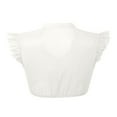 thumbnail image 4 of itvber Oktoberfest Blouse for Womens Dirndl Dress Ruffled Sleeve Front Button Tank Vest Tops for Bavarian, 4 of 7