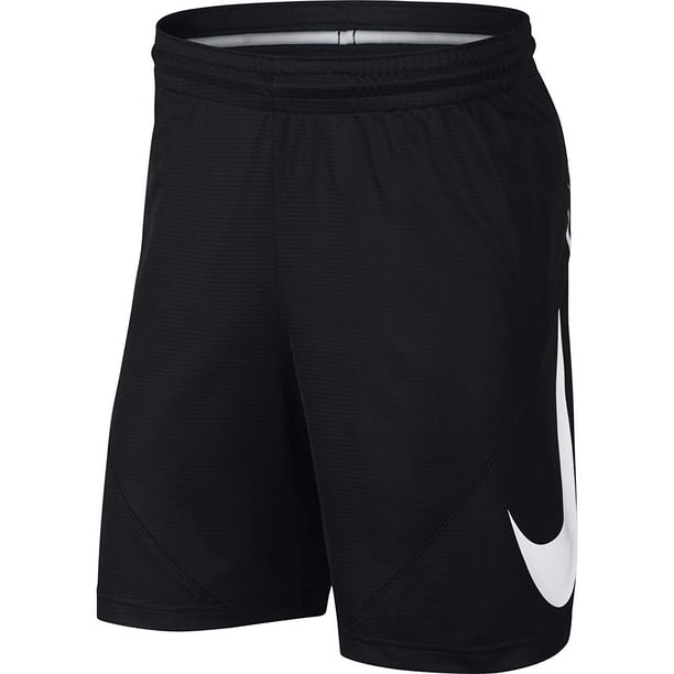 Nike - Nike HBR Iconic Swoosh Logo Basketball Shorts, Black/White ...