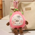 thumbnail image 2 of Plush Doll Stuffed Toy Handheld Fruit Shape Soft Plushie with Hanging Rope for Kids Adults Home Office Decoration, 2 of 6