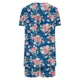 thumbnail image 5 of ZhiZhuang Womens Pajama Set 2024,Women Plus Size Loungewear Sleepwear Set Casual Round Neck Short Sleeve Tops with Pants Two Piece Pajamas Suit, 5 of 6