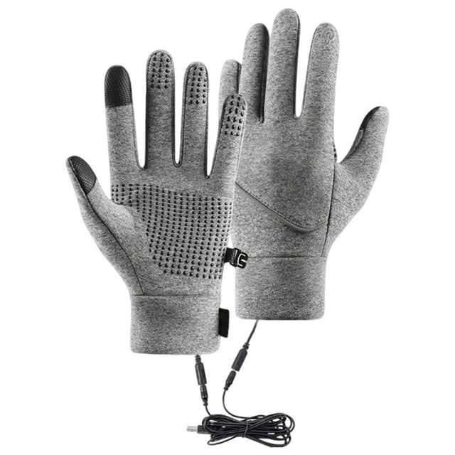 Hearth & Gear Heated Hand Warmer USB Mittens Touchscreen | Cycling For Winter Gym Workout Work Weight Lifting Running Riding Ski Cycle under Desk Exercise While Sitting Exercise Table for Seniors