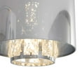 thumbnail image 3 of Marilyn 3 Light Arc Floor Lamp - 90 Polished Chrome & Mylar/Crystal Shades, 3 of 7