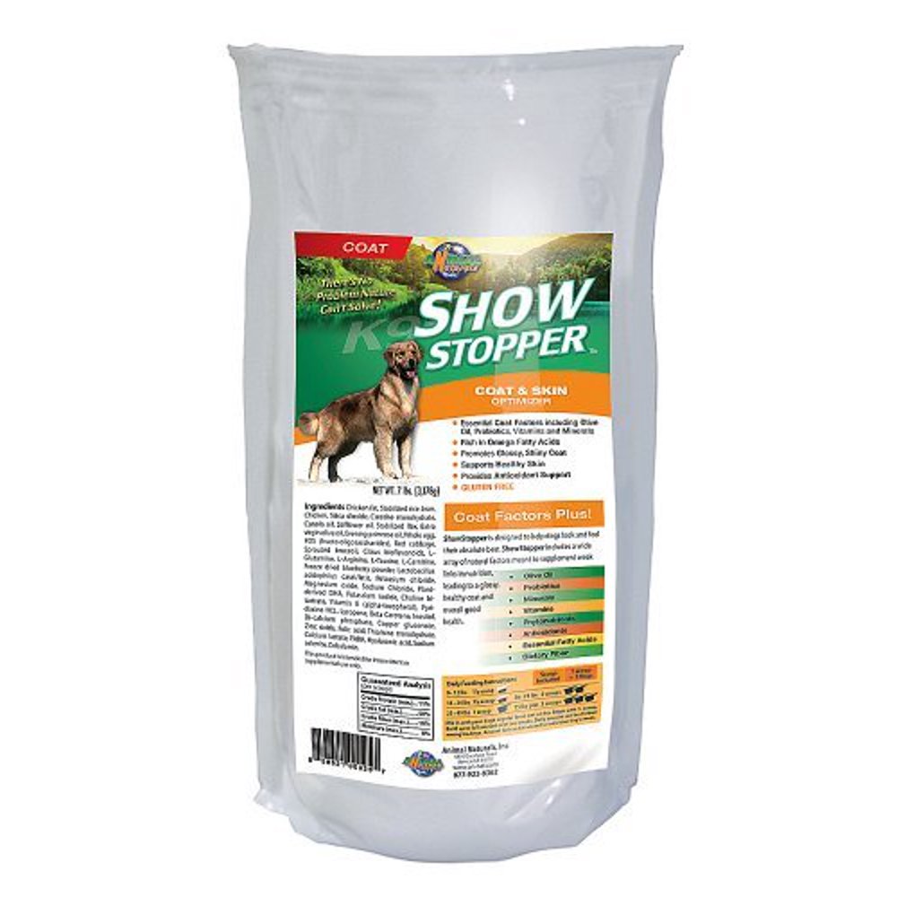 Animal Naturals K9 Show Stopper Dog Coat & Skin Supplement (15lb