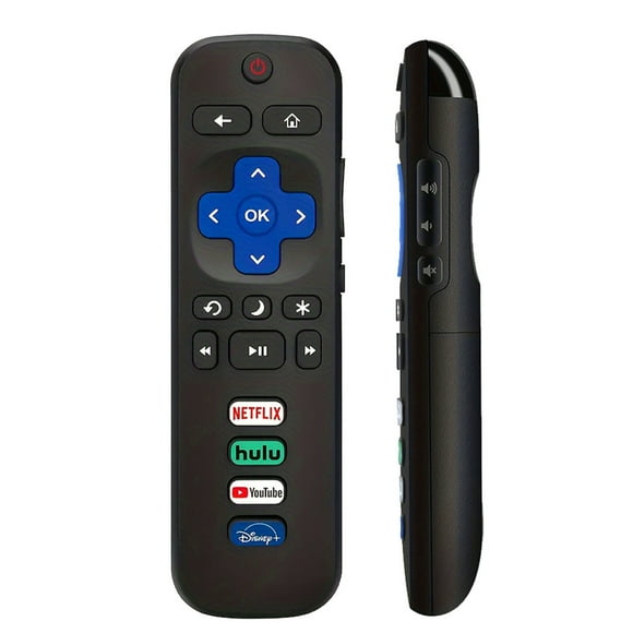 Zshan (Pack of 2) Replacement Remote Control Only for Roku TV, Compatible for TCL Roku/Hisense Roku/Onn Roku/Philips Roku Smart TVs(Not for Stick and Box)