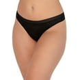 thumbnail image 6 of Secret Treasures Women's Leopard Lace Thong Panties, 3-Pack, 6 of 7