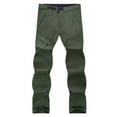thumbnail image 2 of BiZtdJrK Men Softshell Hiking Pants Soft Cotton Slim Fit Assault Cargo Pants Outdoor Lightweight Sports Pants Cycling Mountaineering Trousers Cyber And Monday Sales Army Green XL, 2 of 6