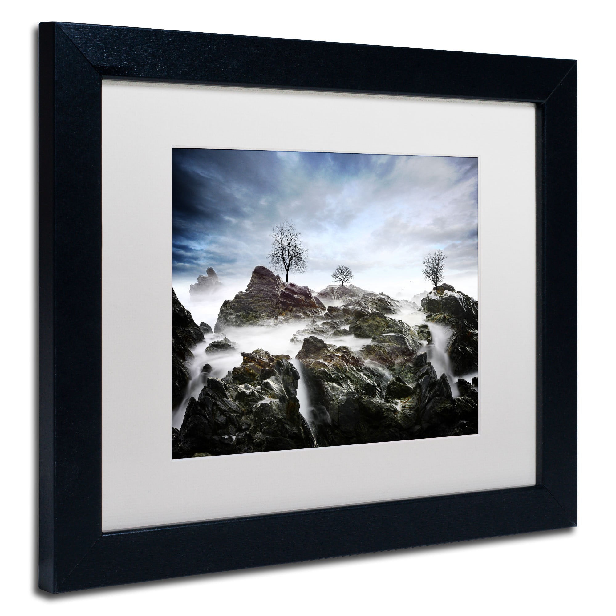 "And Then.." Canvas Art by Philippe Sainte-Laudy, White Matte, Black Frame