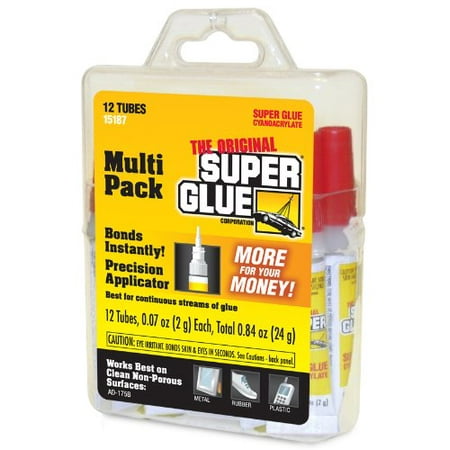 Super Glue 15187 Super Glue, 12-Pack