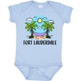 thumbnail image 3 of Inktastic Summer Vacation in Fort Lauderdale Boys or Girls Baby Bodysuit, 3 of 5
