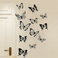 thumbnail image 1 of 12 Papillons 3D en Décoration Intérieure stickers Muraux, 1 of 5