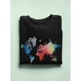 thumbnail image 3 of Rainbow World Sweatshirt Women -Grace Popp Designs, Female XX-Large, 3 of 4