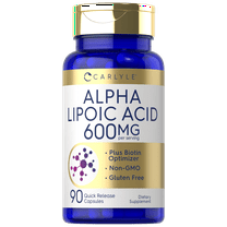 Alpha Lipoic Acid 600mg | Plus Biotin Optimizer | 90 Capsules | by Carlyle