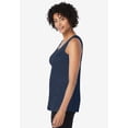 thumbnail image 3 of Woman Within Plus Size Rib Knit Tank, 3 of 6