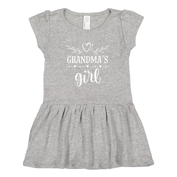 Inktastic Grandma Girl for Granddaughter Girls Toddler Dress