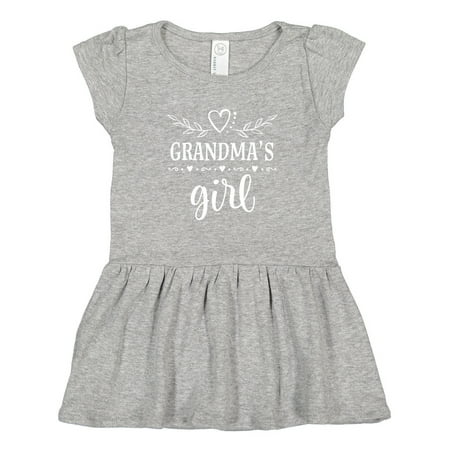 

Inktastic Grandma Girl for Granddaughter Gift Toddler Girl Dress