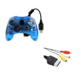 thumbnail image 1 of Pack Control Para Xbox Clásico Y Cable De Audio Y Video  Azul, 1 of 3