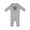 AC-Heather Grey, variant on Mimi Loves Me Grandson Boy Bear Baby Romper Coveralls
