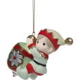 thumbnail image 3 of Precious Moments Deck The Halls Christmas Ornament, Count 1, 3 of 4