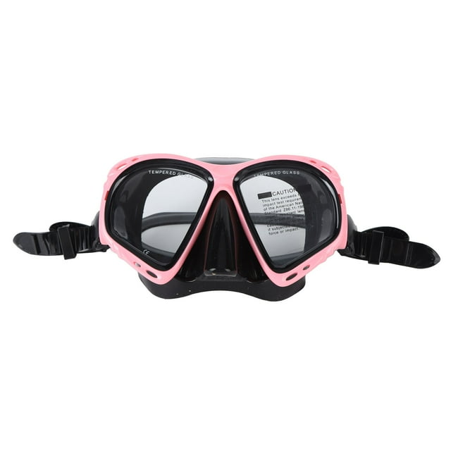 Gafas de natación de gran visión, buen sellado, antivaho, doble correa elástica, gafas de buceo impermeables, regalo, color rosa YUNYI BRAND Deportes