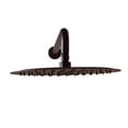 thumbnail image 6 of Westbrass 12" Round Rainfall Shower Head with 19" Wall Mount 90-Degree Arm, Oil Rubbed Bronze, 6 of 11