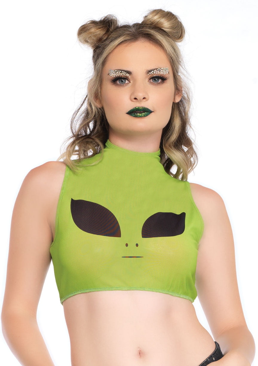 Organic Alien Crop Top
