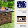 thumbnail image 3 of Sophia & William 32" Outdoor Patio Gas Fire Pit Table 50,000 BTU, 3 of 7