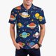 thumbnail image 1 of Fotbe Planets and Stars Camiseta Polo de Golf para Hombre con Estampado – Camisa Deportiva Transpirable con Cuello Abotonado-X-Large, 1 of 6