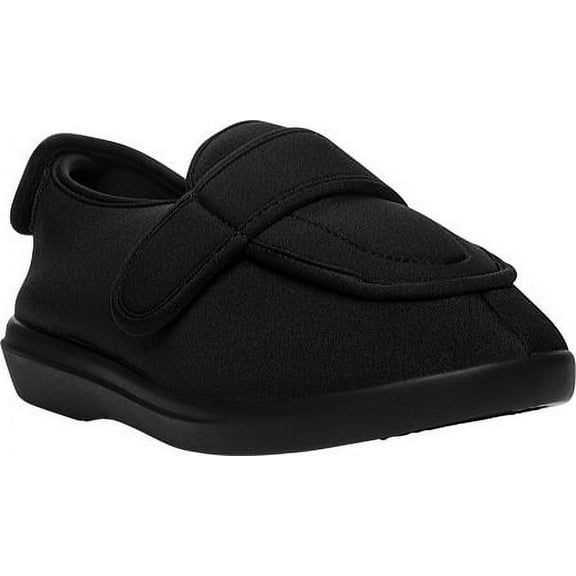 Women's Propet CRONUS Strap Sneakers BLACK 8.5 (2E)