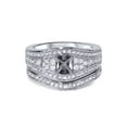 thumbnail image 2 of 1/2ct Diamond Engagement Mount Set 14K White Gold, 2 of 4