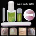thumbnail image 6 of Happydeer 12Pcs Ingrown Toenail Correction Pedicure Tool Elastic Patch Straightening Clip, 6 of 13