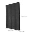 thumbnail image 2 of OUNONA Protective Black Foam Cushioning Pick and Pluck Foam Sheet for Storage and Shipping for Jewelry Earrings Bracelets Bangles 33.00X25.00X2.00cm, 2 of 8