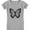 Gray, variant on Summer Delight Butterfly Graphic T-Shirt for Girls: Cute, Comfortable & Durable, Perfect Summer Casual Wear for Kids M (5-6T) Lavender