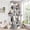Light Grey, variant on Globlazer 74 Inch Cat Tree for Large Cats, Heavy Duty Cat Tree Tower for Multi-Cat Household, 2 Condos, 2 Hammocks, Sisal Scratching Posts, Sturdy Multi-Level Activity Center, F74G, Dark Grey