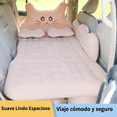 thumbnail image 2 of Colchón Coche Cama De Viaje Inflable Niño Alfombra Camping Rosa, 2 of 5